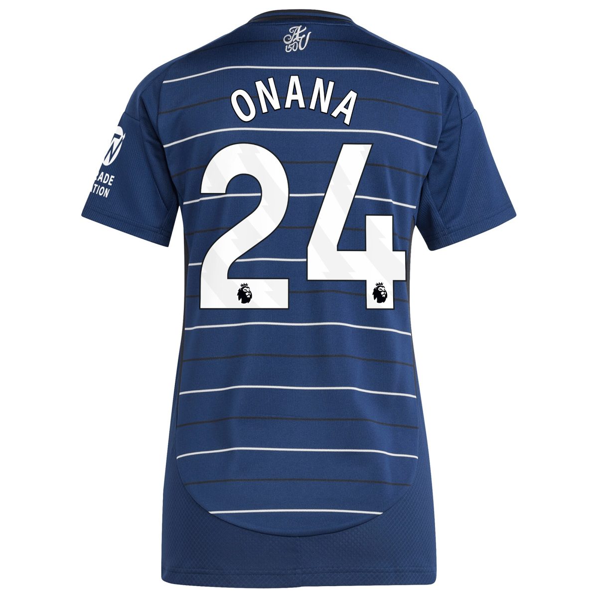 aston villa adidas third shirt 2024-25 – womens with onana 24 printing Collection | Authentic Aston Villa Shirts