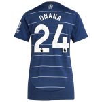 aston villa adidas third shirt 2024-25 – womens with onana 24 printing Collection | Authentic Aston Villa Shirts