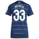 aston villa adidas third shirt 2024-25 – womens with pacheco 33 cup printing Collection | Authentic Aston Villa Shirts