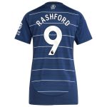 aston villa adidas third shirt 2024-25 – womens with rashford 9 printing Collection | Authentic Aston Villa Shirts