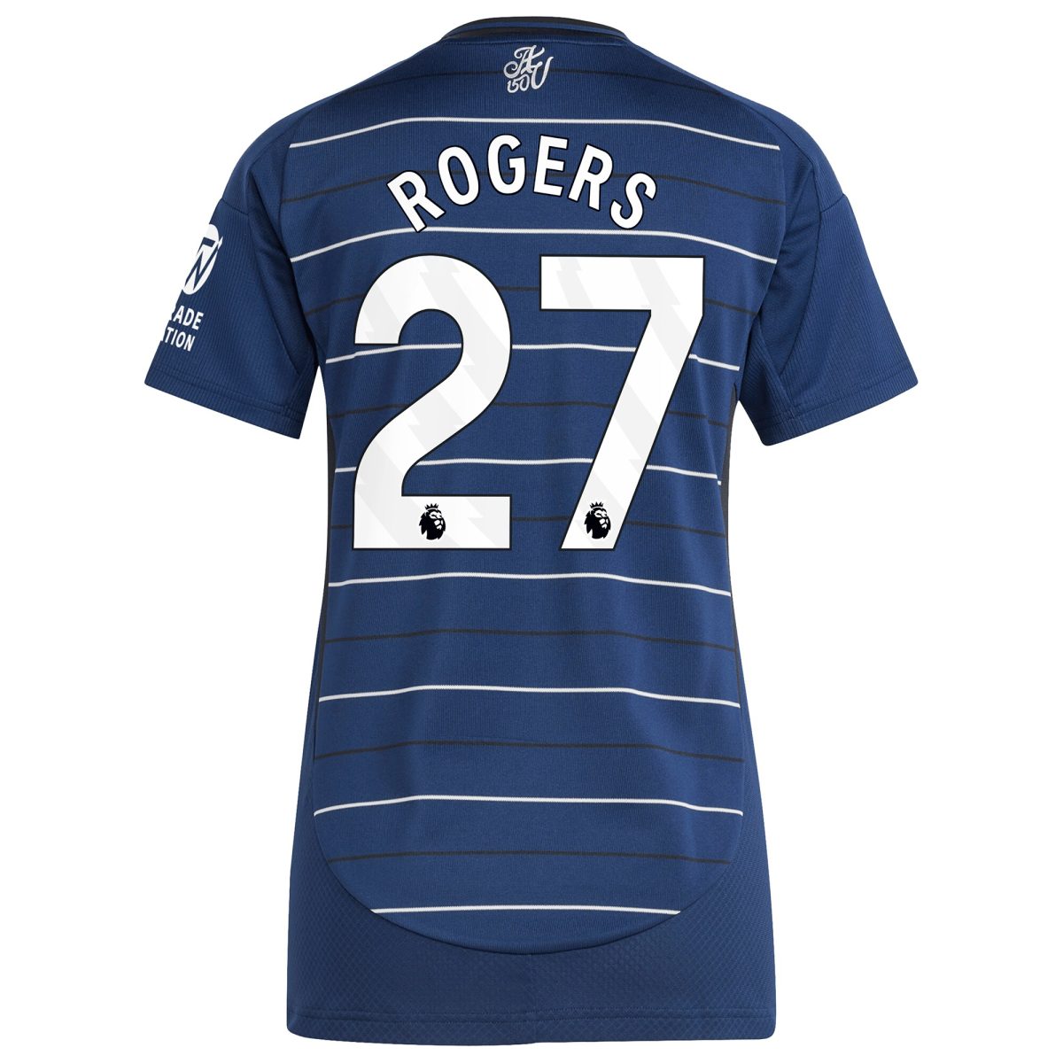 aston villa adidas third shirt 2024-25 – womens with rogers 27 printing Collection | Authentic Aston Villa Shirts