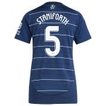 aston villa adidas third shirt 2024-25 – womens with staniforth 5 cup printing Collection | Authentic Aston Villa Shirts