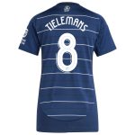 aston villa adidas third shirt 2024-25 – womens with tielemans 8 cup printing Collection | Authentic Aston Villa Shirts