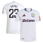 aston villa adidas wsl away authentic shirt 2024-25 with grant 23 printing Collection | Authentic Aston Villa Shirts