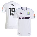 aston villa adidas wsl away authentic shirt 2024-25 with leon 19 printing Collection | Authentic Aston Villa Shirts