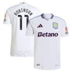 aston villa adidas wsl away authentic shirt 2024-25 with robinson 11 printing Collection | Authentic Aston Villa Shirts