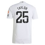 aston villa adidas wsl away authentic shirt 2024-25 with taylor 25 printing Collection | Authentic Aston Villa Shirts
