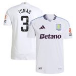 aston villa adidas wsl away authentic shirt 2024-25 with tomás 3 printing Collection | Authentic Aston Villa Shirts