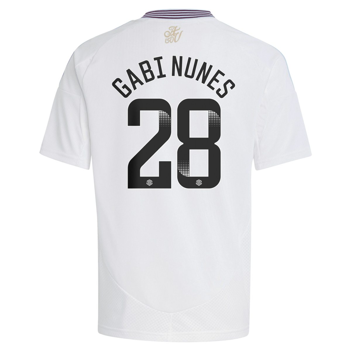 aston villa adidas wsl away shirt 2024-25 – kids with gabi nunes 28 printing Collection | Authentic Aston Villa Shirts