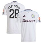 aston villa adidas wsl away shirt 2024-25 with gabi nunes 28 printing Collection | Authentic Aston Villa Shirts