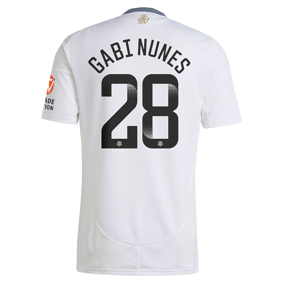aston villa adidas wsl away shirt 2024-25 with gabi nunes 28 printing Collection | Authentic Aston Villa Shirts