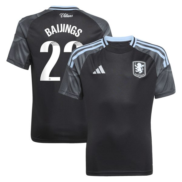 aston villa adidas wsl away shirt 2025-26 – kids with baijings 22 printing Collection | Authentic Aston Villa Shirts
