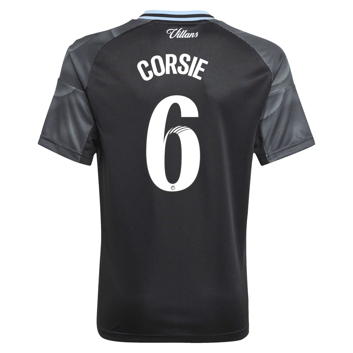 aston villa adidas wsl away shirt 2025-26 – kids with corsie 6 printing Collection | Authentic Aston Villa Shirts