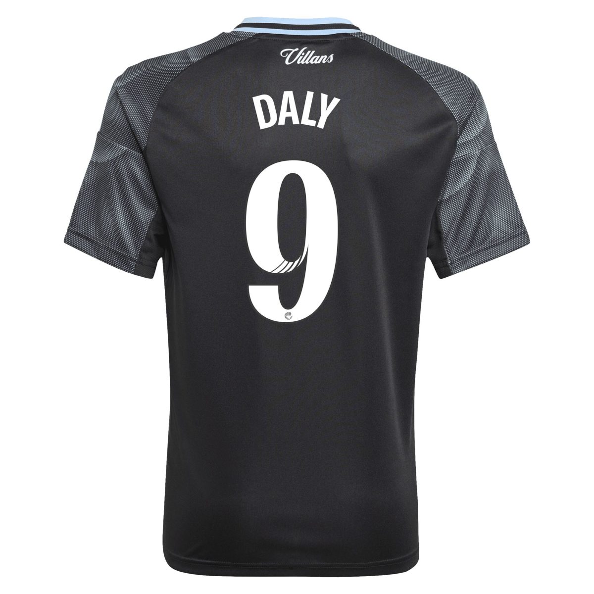 aston villa adidas wsl away shirt 2025-26 – kids with daly 9 printing Collection | Authentic Aston Villa Shirts