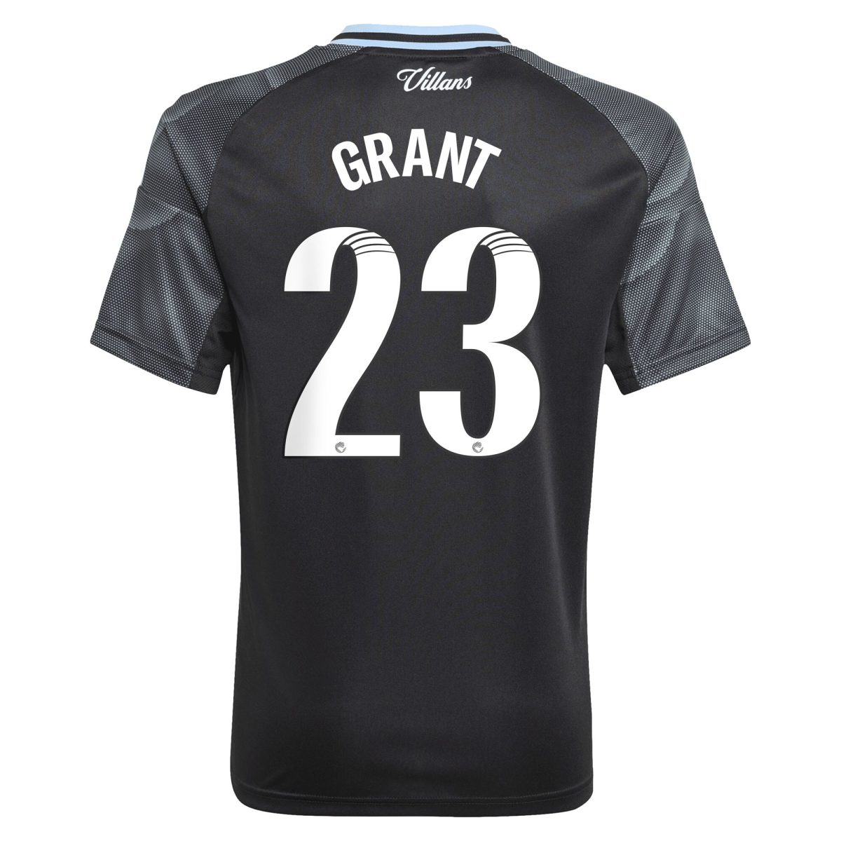 aston villa adidas wsl away shirt 2025-26 – kids with grant 23 printing Collection | Authentic Aston Villa Shirts