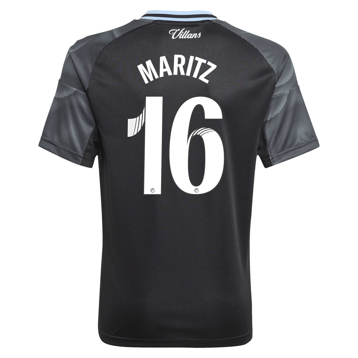 aston villa adidas wsl away shirt 2025-26 – kids with maritz 16 printing Collection | Authentic Aston Villa Shirts