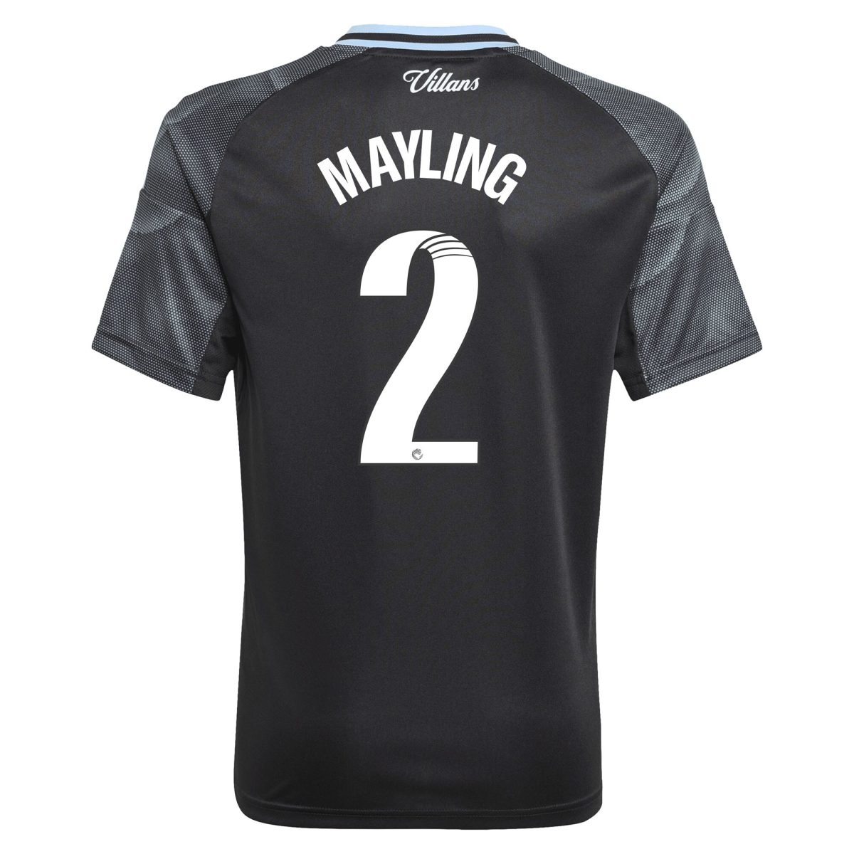 aston villa adidas wsl away shirt 2025-26 – kids with mayling 2 printing Collection | Authentic Aston Villa Shirts