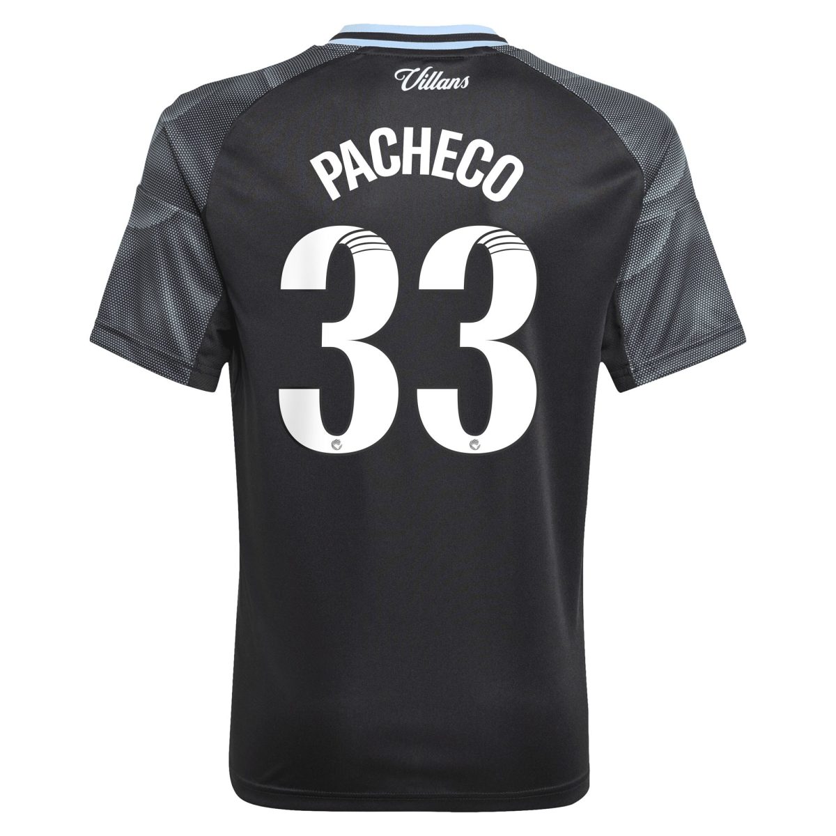 aston villa adidas wsl away shirt 2025-26 – kids with pacheco 33 printing Collection | Authentic Aston Villa Shirts