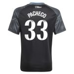 aston villa adidas wsl away shirt 2025-26 – kids with pacheco 33 printing Collection | Authentic Aston Villa Shirts