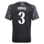 aston villa adidas wsl away shirt 2025-26 – kids with tomás 3 printing Collection | Authentic Aston Villa Shirts