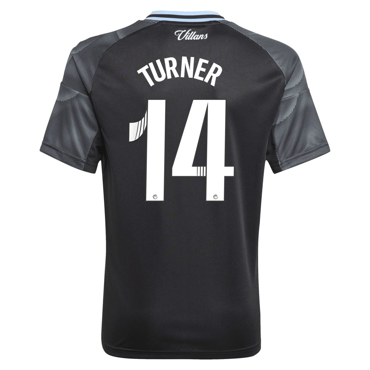 aston villa adidas wsl away shirt 2025-26 – kids with turner 14 printing Collection | Authentic Aston Villa Shirts