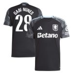 aston villa adidas wsl away shirt 2025-26 with gabi nunes 28 printing Collection | Authentic Aston Villa Shirts