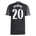 aston villa adidas wsl away shirt 2025-26 with hanson 20 printing Collection | Authentic Aston Villa Shirts