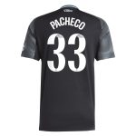 aston villa adidas wsl away shirt 2025-26 with pacheco 33 printing Collection | Authentic Aston Villa Shirts