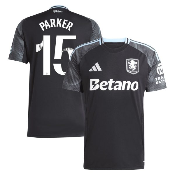 aston villa adidas wsl away shirt 2025-26 with parker 15 printing Collection | Authentic Aston Villa Shirts
