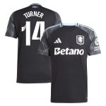 aston villa adidas wsl away shirt 2025-26 with turner 14 printing Collection | Authentic Aston Villa Shirts