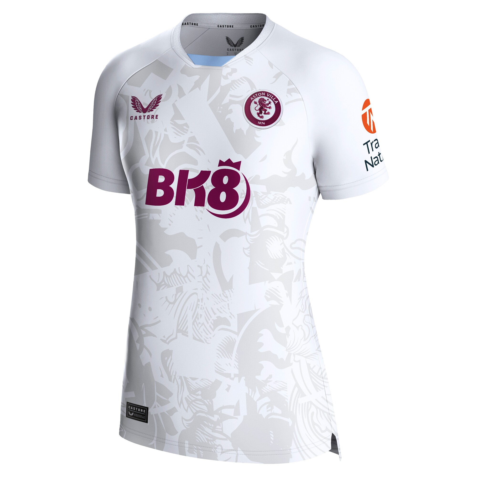 aston villa castore away shirt 2023-24 – womens with custom printing Collection | Authentic Aston Villa Shirts