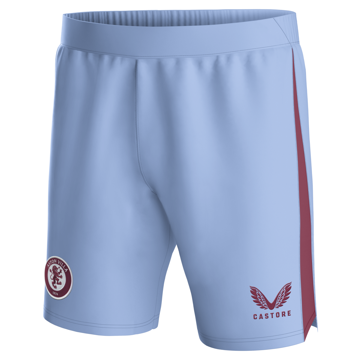 aston villa castore away shorts 2023-24 – kids with custom printing Collection | Authentic Aston Villa Shirts