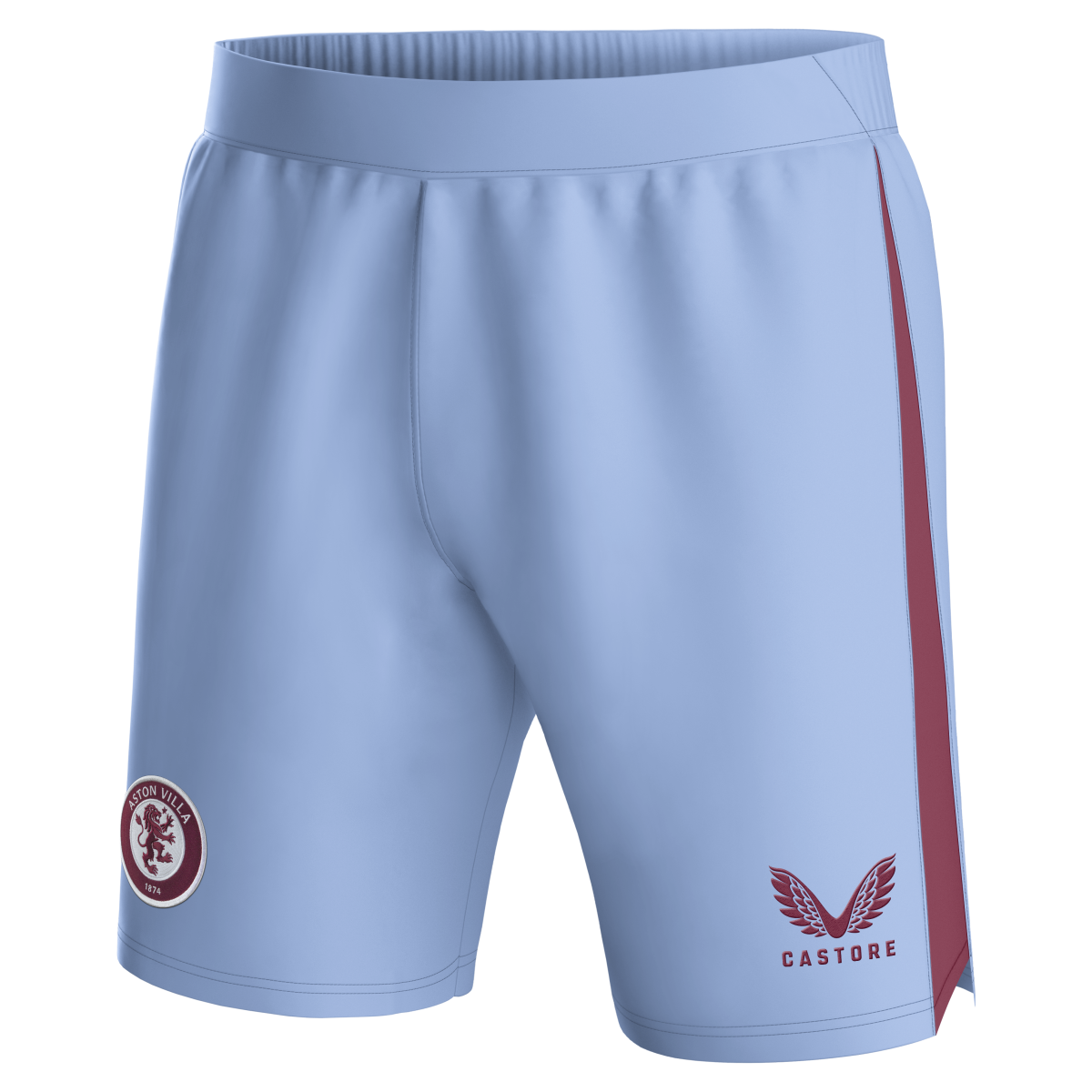 aston villa castore away shorts 2023-24 with custom printing Collection | Authentic Aston Villa Shirts