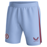 aston villa castore away shorts 2023-24 with custom printing Collection | Authentic Aston Villa Shirts