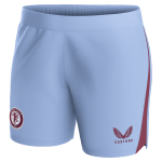 aston villa castore away shorts 2023-24 – womens with custom printing Collection | Authentic Aston Villa Shirts