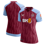 aston villa castore home shirt 2023-24 – womens with custom printing Collection | Authentic Aston Villa Shirts