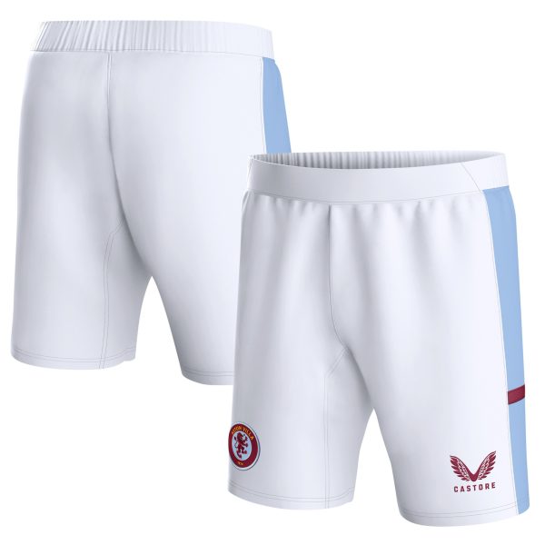 aston villa castore home shorts 2023-24 – kids with custom printing Collection | Authentic Aston Villa Shirts