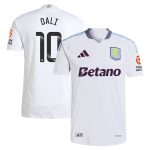 aston villa wsl adidas away authentic shirt 2024-25 with dali 10 printing Collection | Authentic Aston Villa Shirts