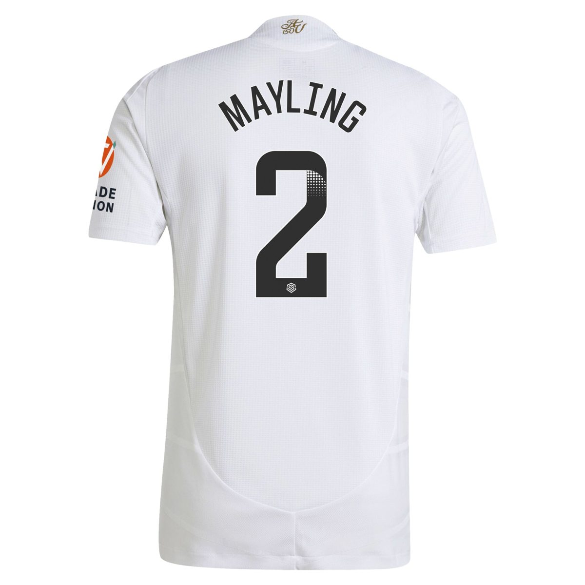 aston villa wsl adidas away authentic shirt 2024-25 with mayling 2 printing Collection | Authentic Aston Villa Shirts