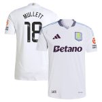 aston villa wsl adidas away authentic shirt 2024-25 with mullett 18 printing Collection | Authentic Aston Villa Shirts