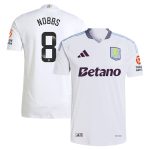 aston villa wsl adidas away authentic shirt 2024-25 with nobbs 8 printing Collection | Authentic Aston Villa Shirts