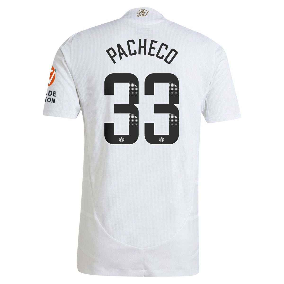 aston villa wsl adidas away authentic shirt 2024-25 with pacheco 33 printing Collection | Authentic Aston Villa Shirts