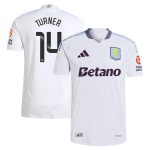 aston villa wsl adidas away authentic shirt 2024-25 with turner 14 printing Collection | Authentic Aston Villa Shirts