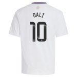 aston villa wsl adidas away shirt 2024-25 – kids with dali 10 printing Collection | Authentic Aston Villa Shirts