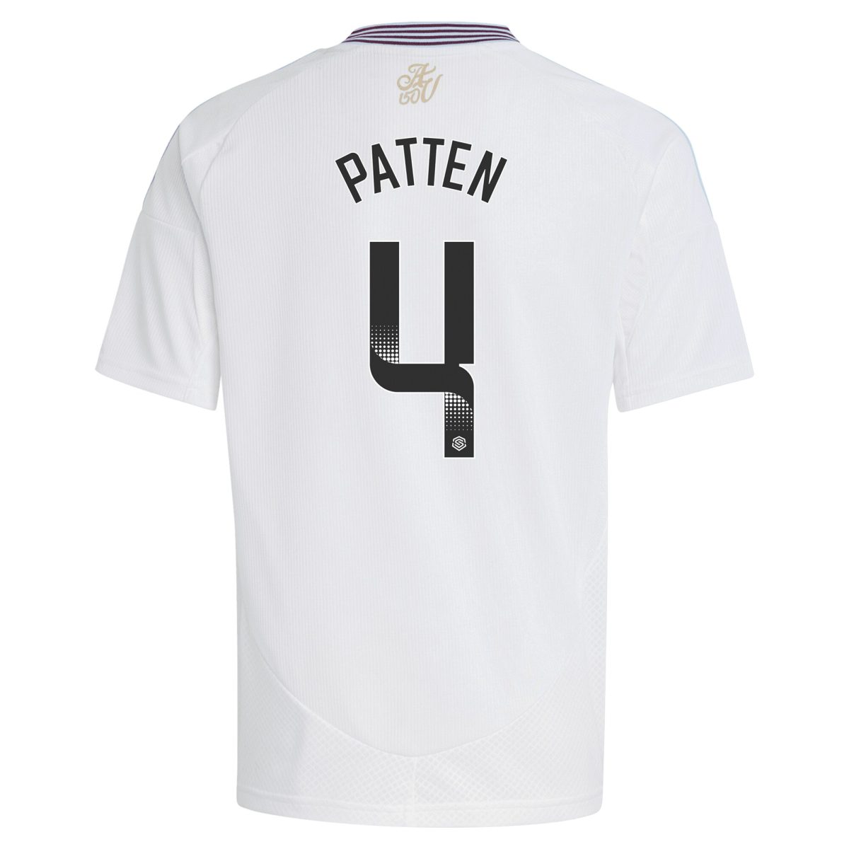 aston villa wsl adidas away shirt 2024-25 – kids with patten 4 printing Collection | Authentic Aston Villa Shirts