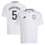aston villa wsl adidas away shirt 2024-25 – kids with staniforth 5 printing Collection | Authentic Aston Villa Shirts