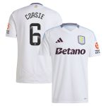 aston villa wsl adidas away shirt 2024-25 with corsie 6 printing Collection | Authentic Aston Villa Shirts