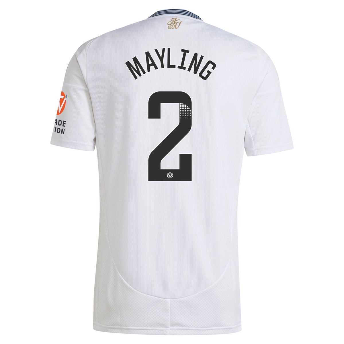 aston villa wsl adidas away shirt 2024-25 with mayling 2 printing Collection | Authentic Aston Villa Shirts