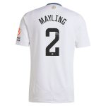 aston villa wsl adidas away shirt 2024-25 with mayling 2 printing Collection | Authentic Aston Villa Shirts