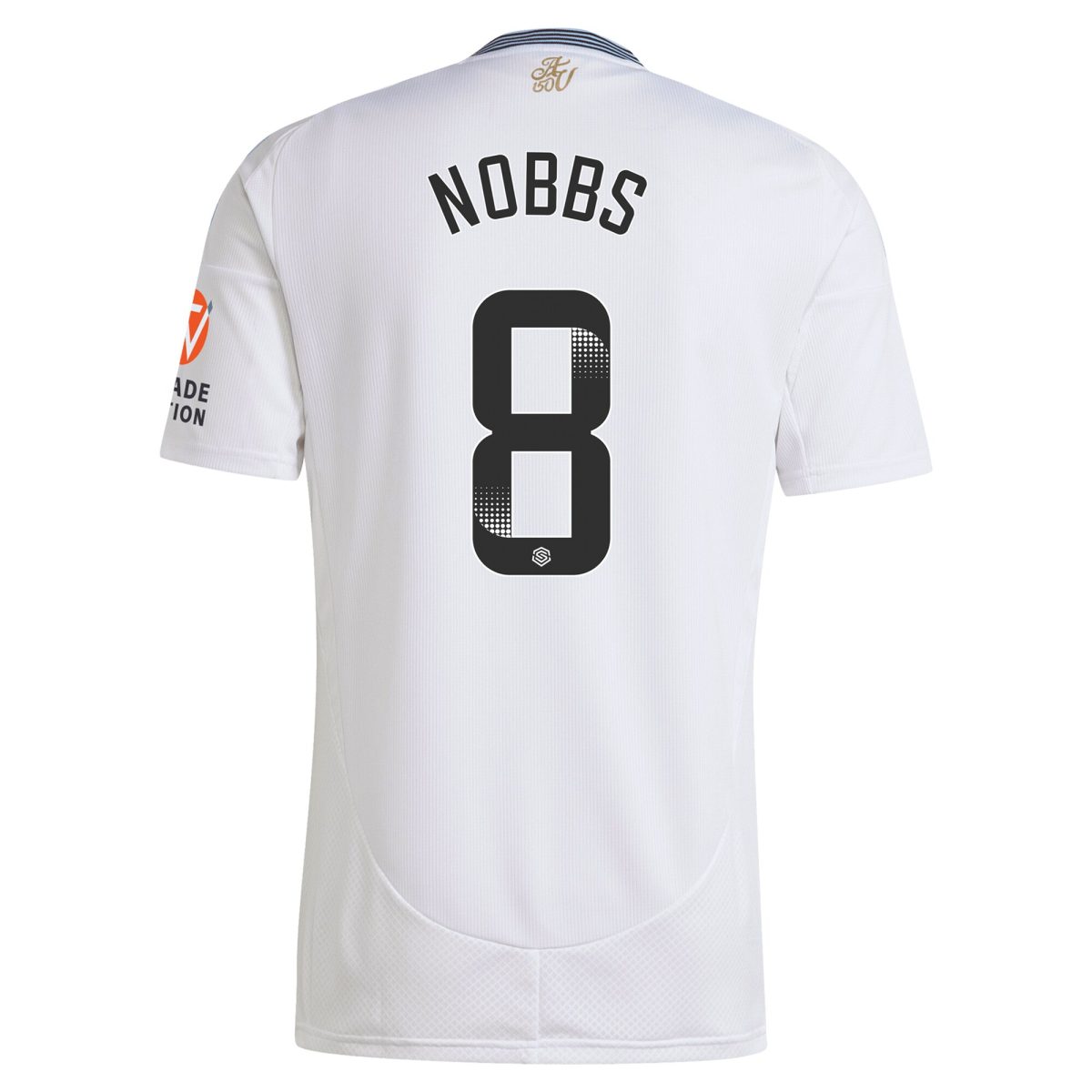 aston villa wsl adidas away shirt 2024-25 with nobbs 8 printing Collection | Authentic Aston Villa Shirts